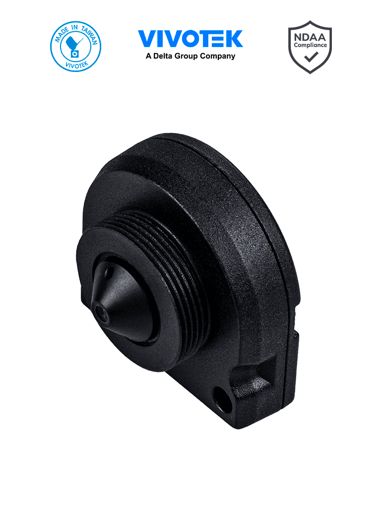 [CU9171-HF] VIVOTEK CU9171-HF - Lente plano tipo Pinhole, 4 Megapixeles, WDR PRO, Lente fijo 3.7mm, Cable de 5 metros
