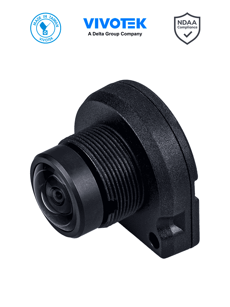 [CU9183-HF] VIVOTEK CU9183-HF - Lente plano tipo Fisheye, 5 Megapixeles, WDR PRO, Lente fijo 1.22mm, Cable de 5 metros