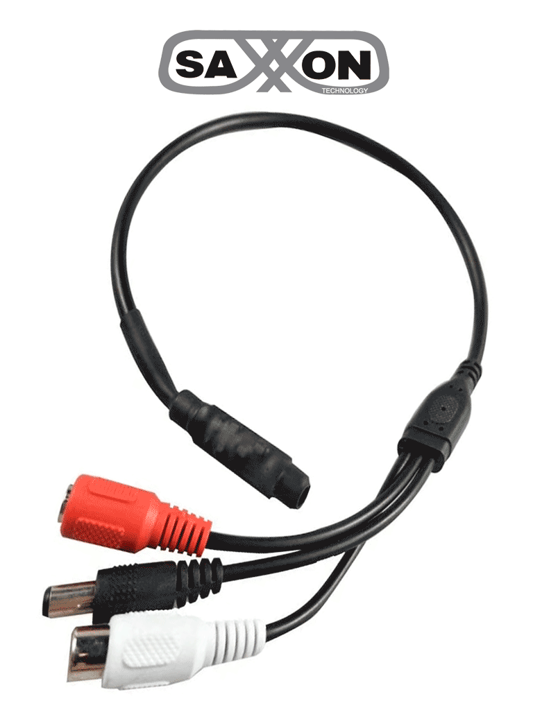 [ANXBA09] SAXXON ANXBA09 - Microfono amplificado 12 VDC 56 dB con i / O audio / Omnidireccional