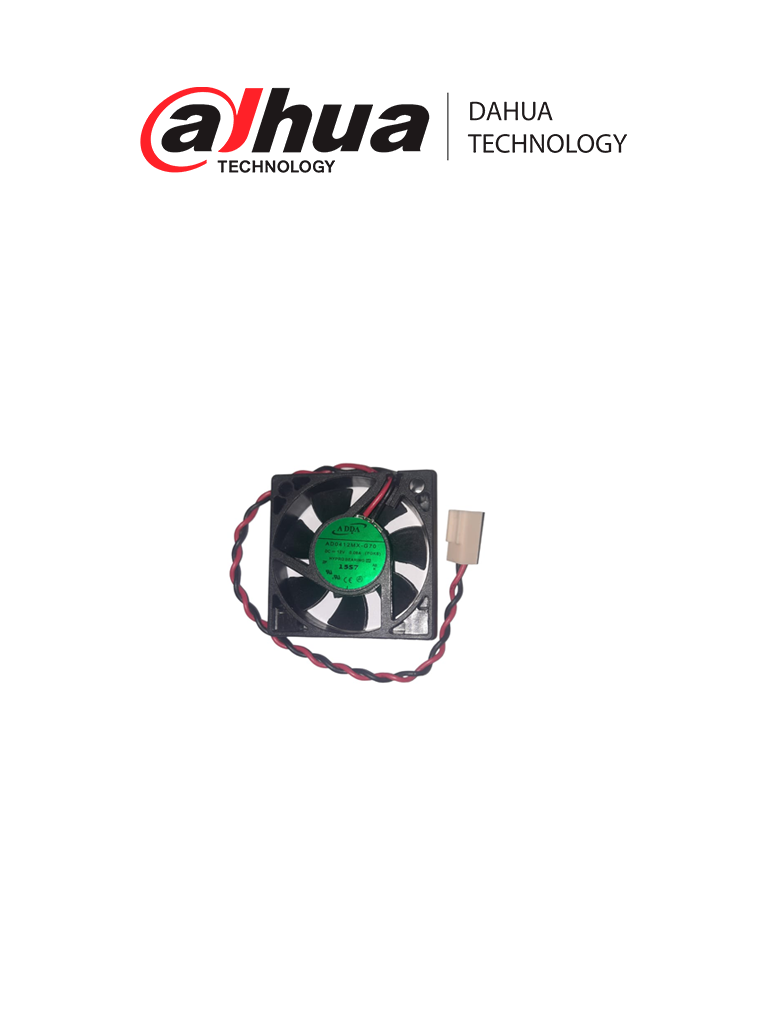 [1.2.52.07.10002-000] DAHUA - VENTILADOR LATERAL PARA DVR Y NVR 12V 6W