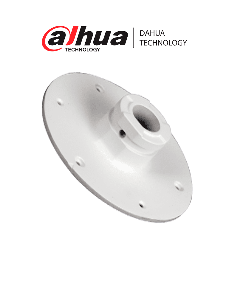 DAHUA DH-PFA108 - Adaptador para Brazo de Pared o Techo, Compatible con PFB300C, PFB303W y DH-PFA111.