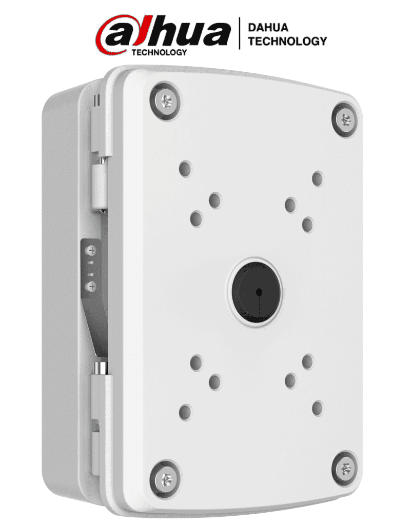 [DH-PFA126] DAHUA DH-PFA126 Caja de conexiones / Material de aleación de aluminio/ IP66/ Estructura de rápida instalación y anticaída para mayor seguridad y comodidad.