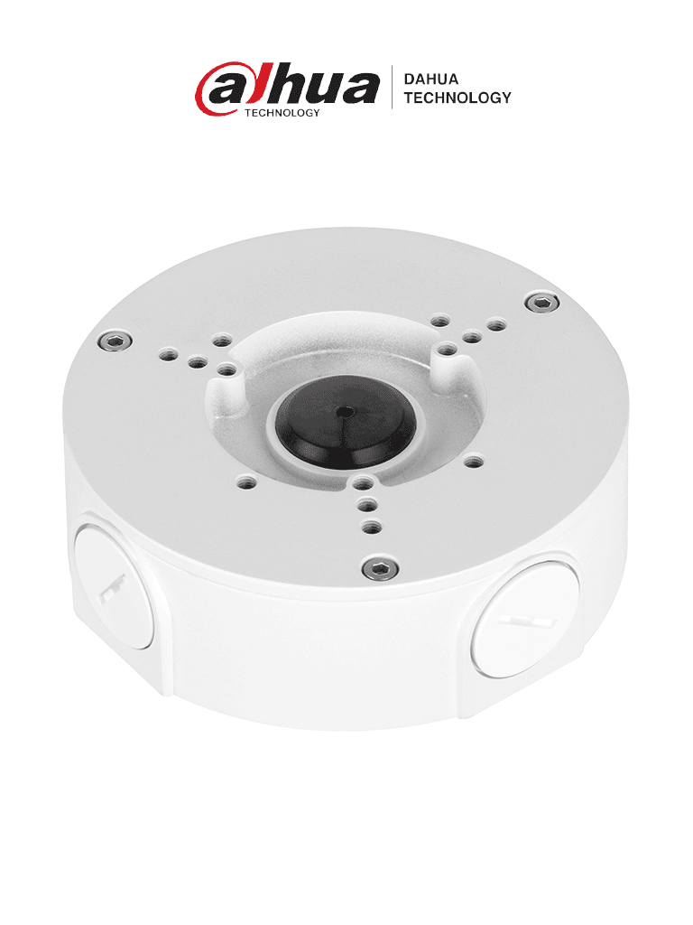 [DH-PFA130-E] DAHUA PFA130E-Caja de conexiones Dahua, compatible con cámaras de las series HFW, HDW, HDPW, T3A, T2A y T1A. Ideal para una instalación segura y ordenada, asegurando la protección de conexiones en entornos diversos. #XCDAHUA
