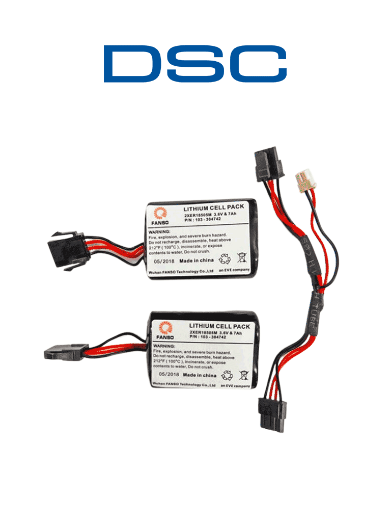 [BATT-PGX901/X911] DSC BATTPGX901/X911 - Neo Bateria de LITIO 3.6 VCD @ 7 AH para PG9901 BATT / PG9911B BATT