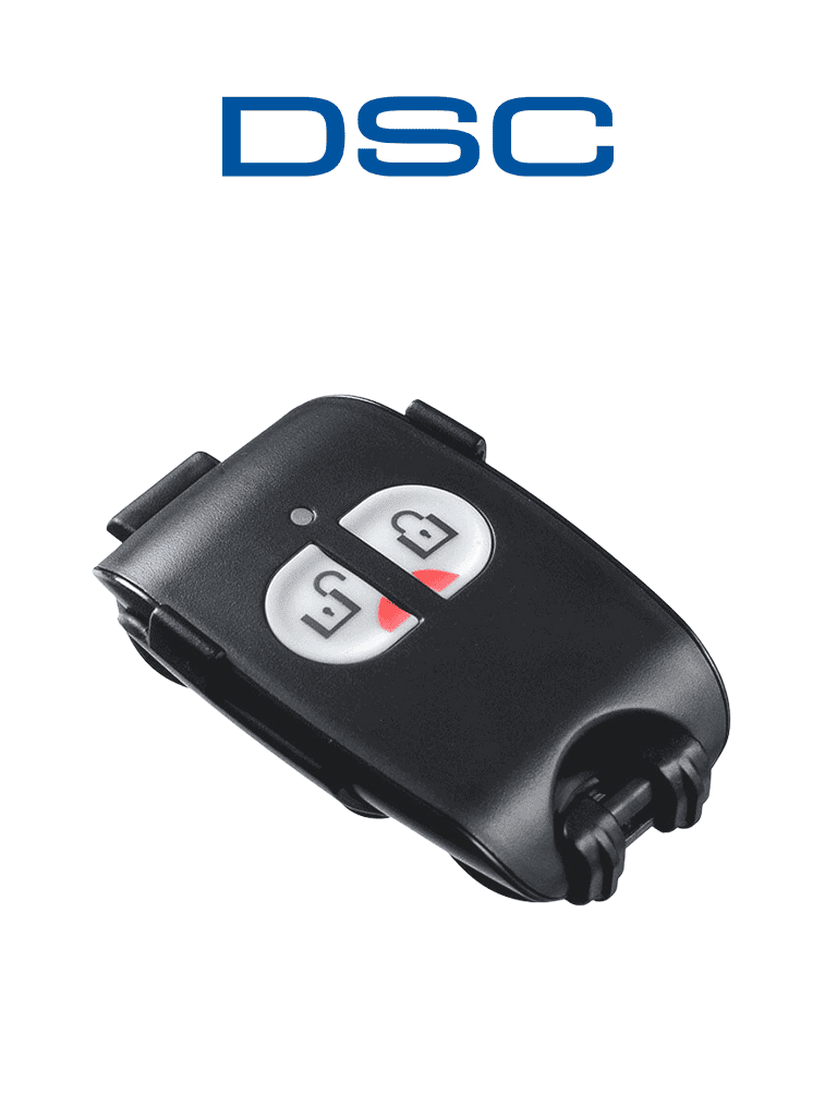 [PG9949] DSC PG9949 - Llavero de 2 botones programables Inalámbrico Power G con botón de pánico compatible con NEO, PRO, Qolsys e IoTega #DSC-DIC