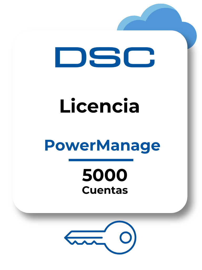 [D703785] DSC Power Manage Premium 5000 cuentas - Plataforma de Gestion para la seguridad basada en IP / 5000 cuentas / Solo Software SOPORTE EN INGLES.