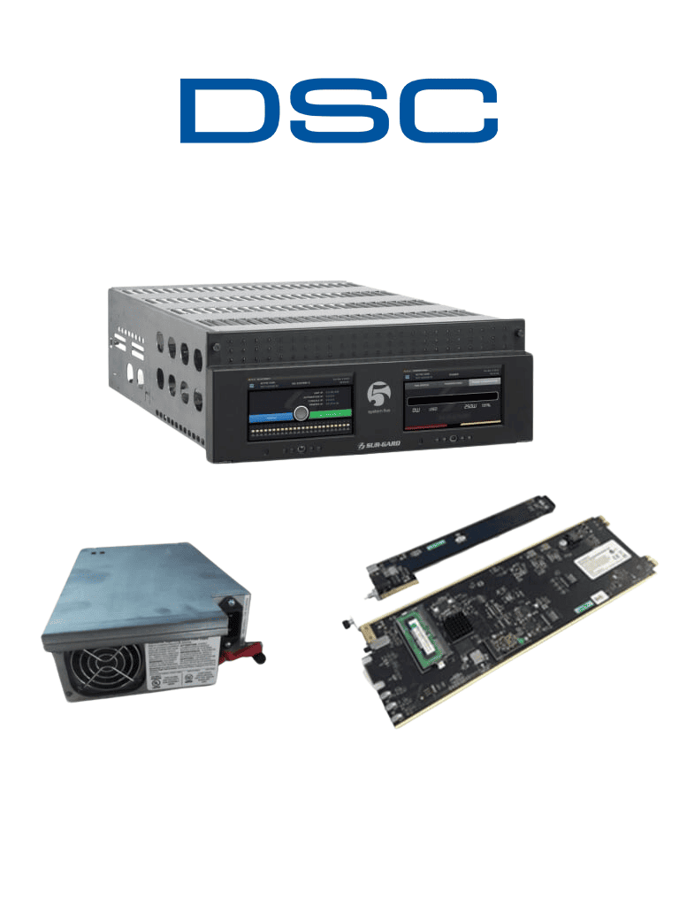 [SYSTEM5BASICO] DSC SYSTEM5BASICO - Paquete de Central de Monitoreo System V para 4,096 Cuentas IP /Incluye, 1 SGS5KITNRIPS /1 SGMLRF5