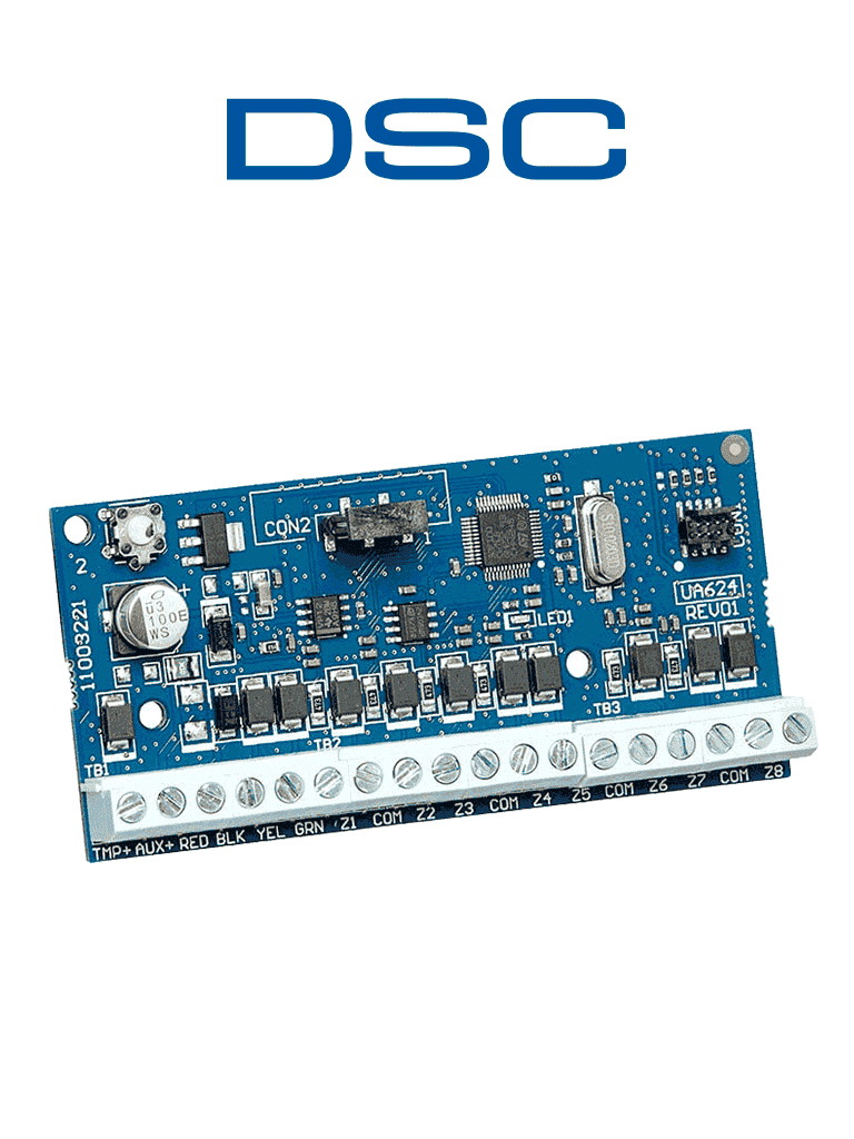 DSC HSM2108 - Módulo Expansor de 8 Zonas Cableadas compatible con panel NEO, PRO #cer #LosPrincipales #PLANDEBENEFICIOS25