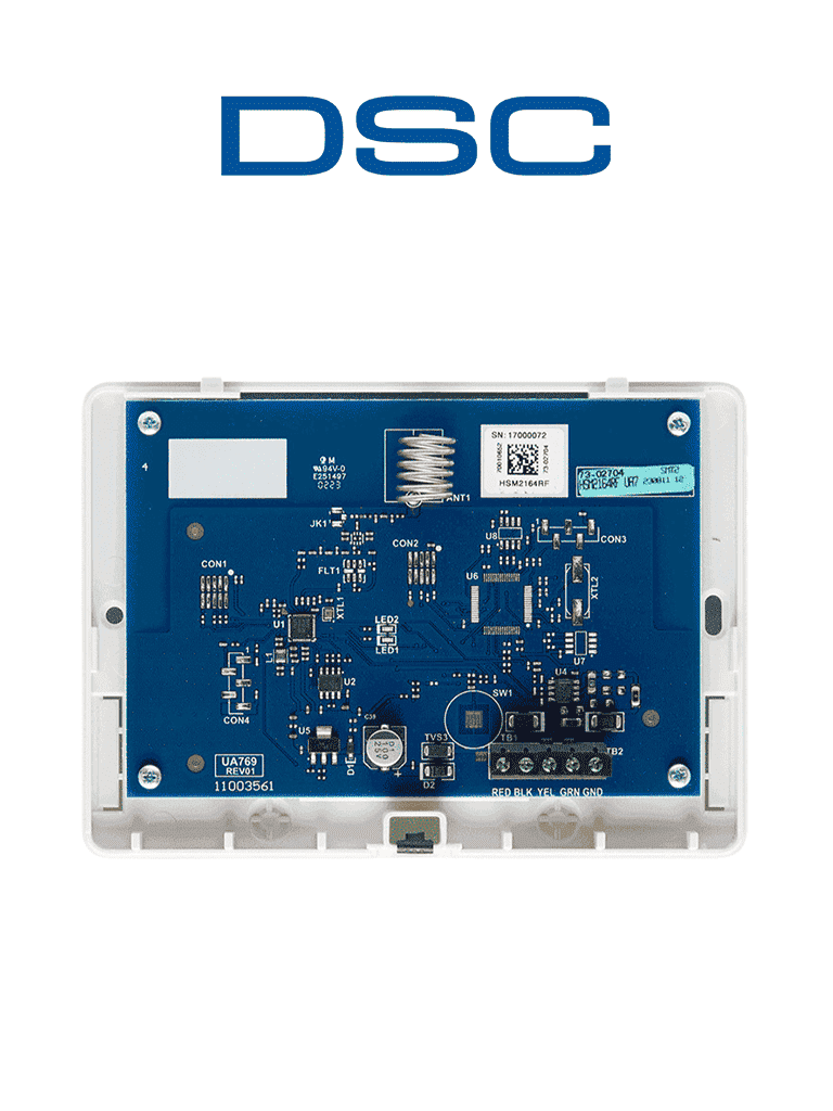 DSC HSM2164 - Módulo Receptor Power Series NEO para recepción de dispositivos 433 Mhz #DSCDEALS