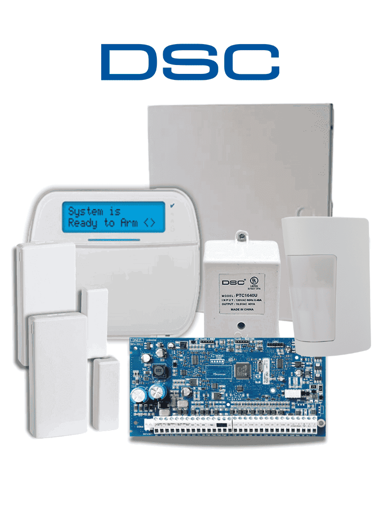 [NEO-RF-LCD-SB] DSC NEO-RF-LCD-SB - Paquete NEO con 32 Zonas/ Panel HS2032/ Teclado Alfanumérico HS2LCDRF9 N / Gabinete GMX003 / 2 Contactos Inalámbricos PG9303 / 1 Detector de Movimiento PGP9914 / Transformador/Sin Batería/ #PLANDEBENEFICIOS25 #LEÓN