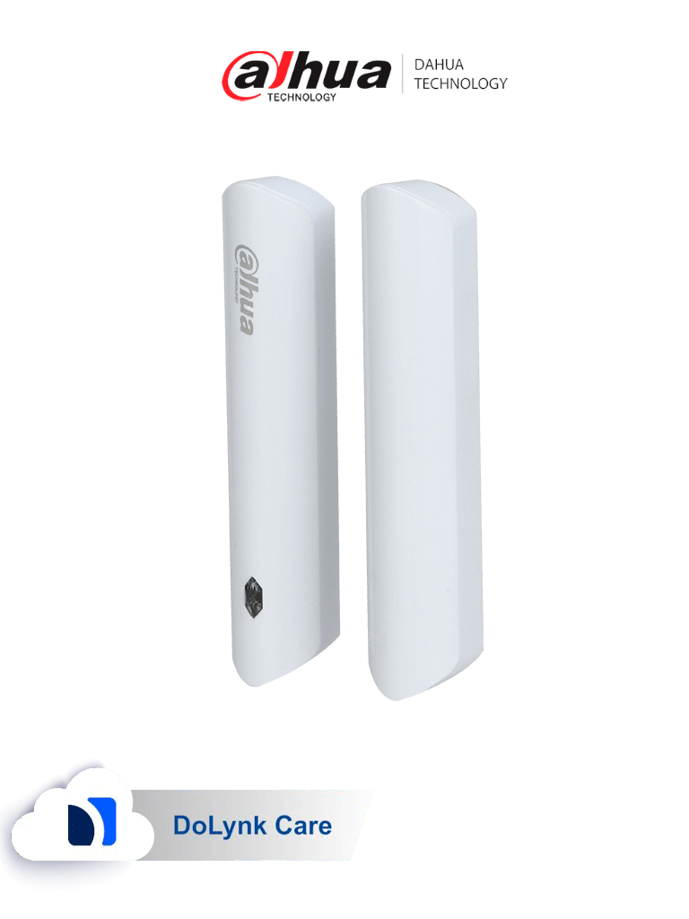 DAHUA DHI-ARD323-W2 - Contacto Magnético Inalámbrico Interior / 1 Entrada de Contacto Seco / Led Indicador / Alarma de Batería Baja / Detección de Intensidad de Señal / Función de Salto de Frecuencia / AirShield