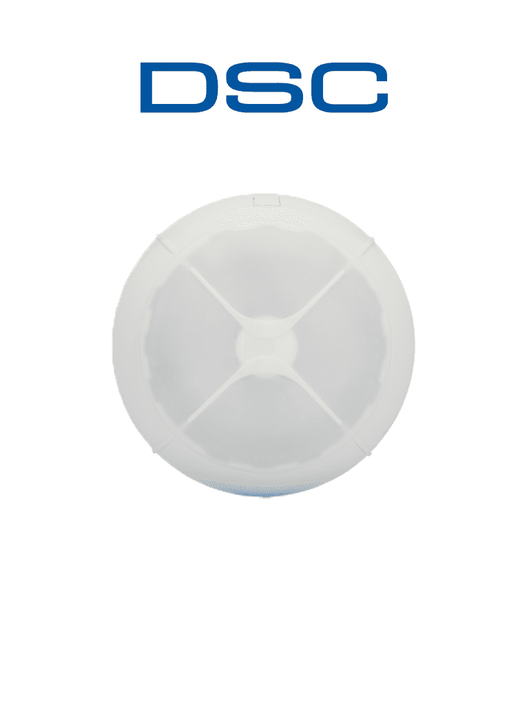 DSC PG9872 - Detector de Movimiento 360° interior de largo alcance con tecnología Power G para techo compatible con NEO,PRO,Qolsys e IoTega #MCI2 #DSCMCI