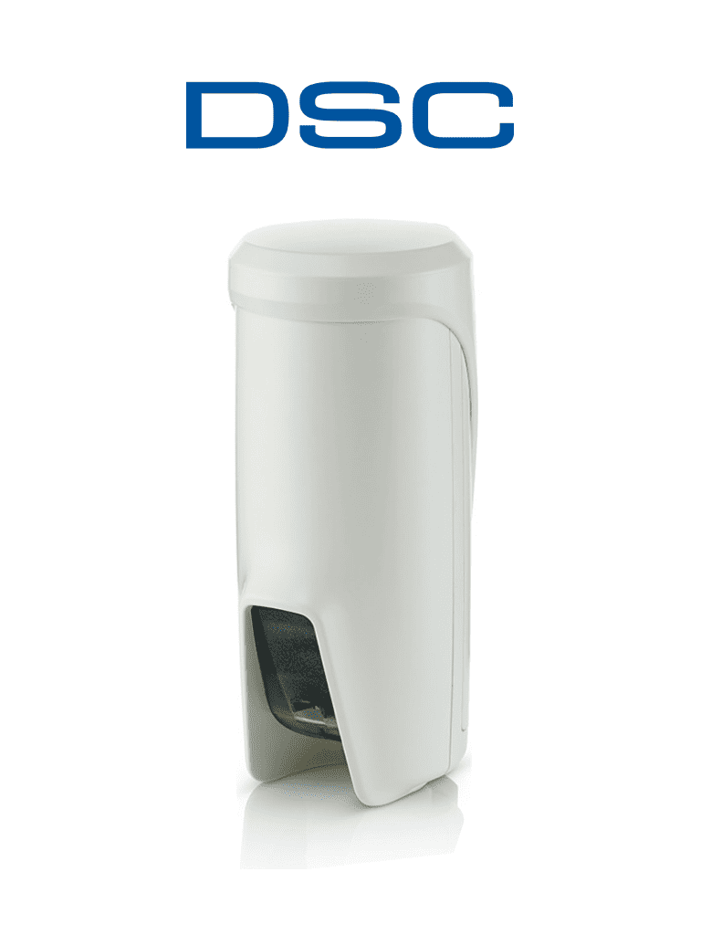 DSC PG9902 - Detector Pir Cortina para Exterior Inalámbrico con tecnología Power G compatible con NEO, PRO, Qolsys e IoTega. #VIVA
