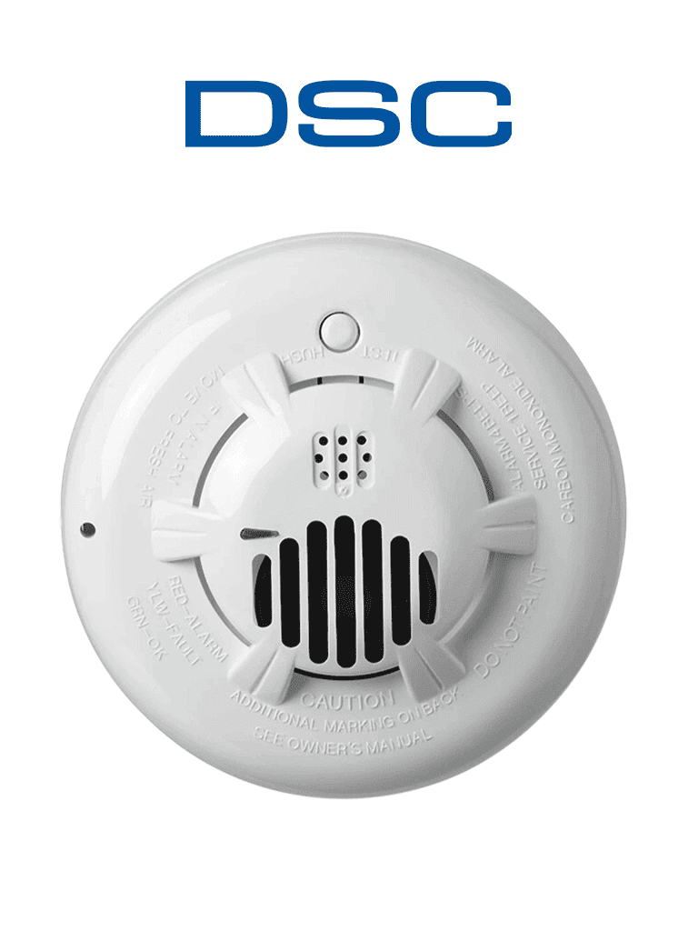 DSC PG9933 - Detector Inalambrico de Monoxido de Carbono POWER G compatible con NEO, QOLSYS, IOTEGA y PSP #VIVA