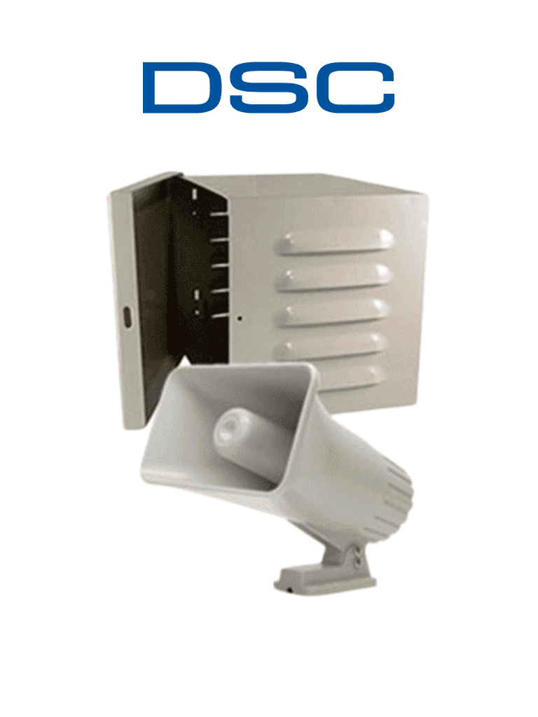 [S30WGPAQ] DSC S30WGPAQ - Paquete Sirena Exterior 30W con Gabinete
