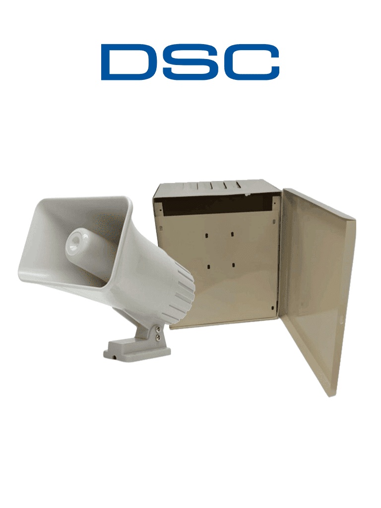 [S30WGPAQTT] DSC S30WGPAQTT - Paquete Sirena Exterior 30W con Gabinete GS001 TT001