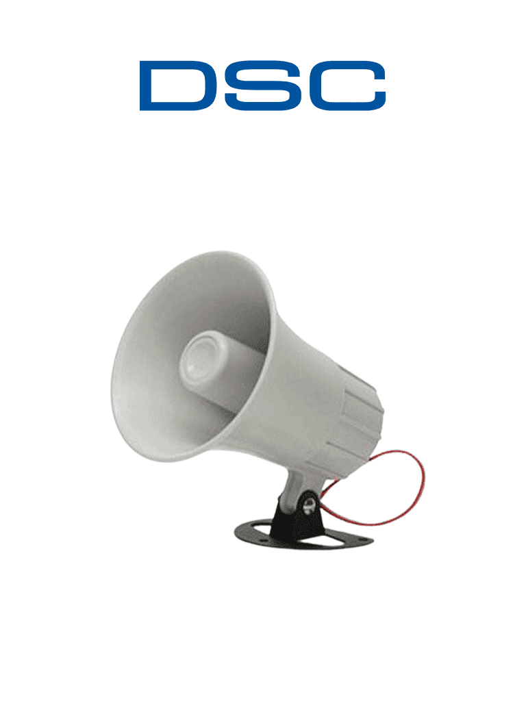 DSC SD20W - Sirena Cableada 12 VCD 20W 2 tonos 110 dB