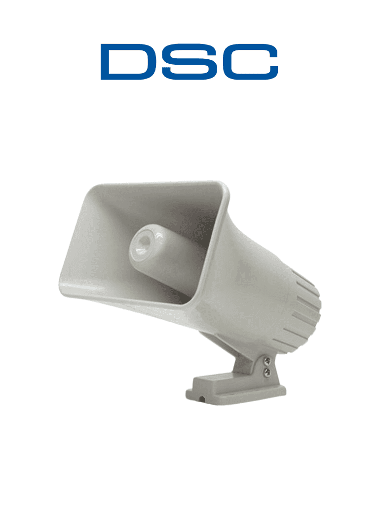[SD-30W] DSC SD30W - Sirena Cableada para Exterior (requiere gabinete modelo GMX-001 para montaje a exterior) 12 VCD 30W 2 tonos 120 dB #LosPrincipales #PLANDEBENEFICIOS #DSC-DIC