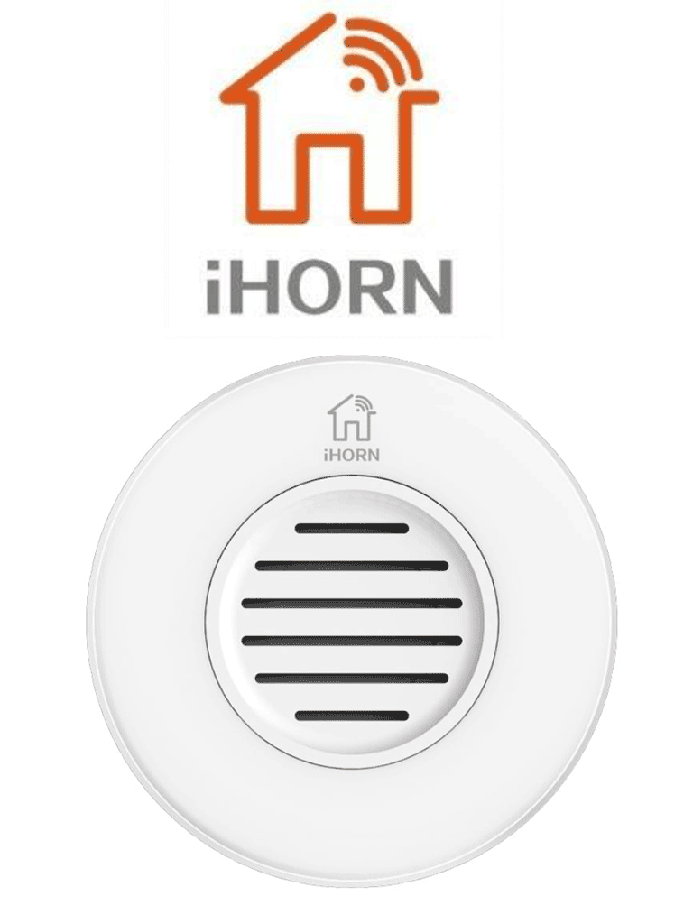 [HC-109F] IHORN HC109F - Sirena inalambrica 433 Mhz / Interiores / Compatible con panel ND1 y N8003
