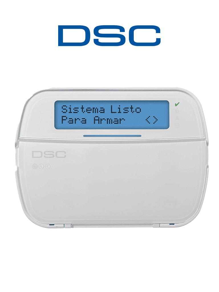 [HS2LCDN] DSC HS2LCDN - Teclado Cableado LCD Alfanumérico de 32 caracteres admite 128 zonas compatible con NEO #PLANDEBENEFICIOS25