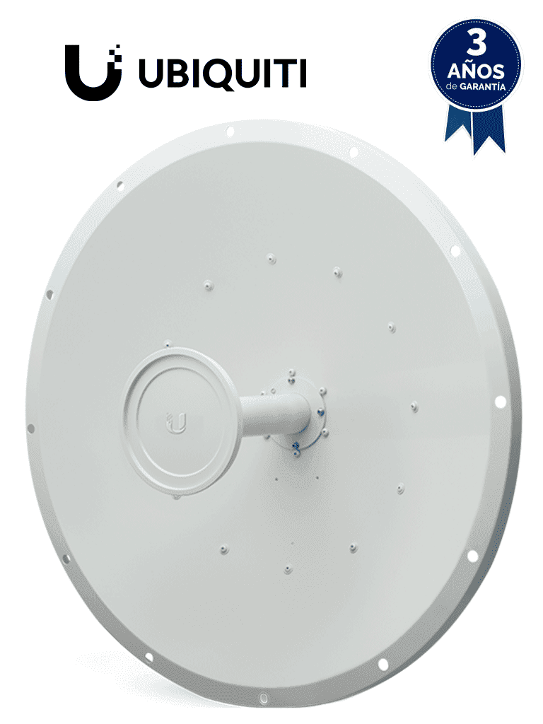 [RD-5G30] UBIQUITI ROCKETDISH RD5G30- Antena direccional para punto de acceso, 5GHz, ganancia de 30dBi, MIMO.