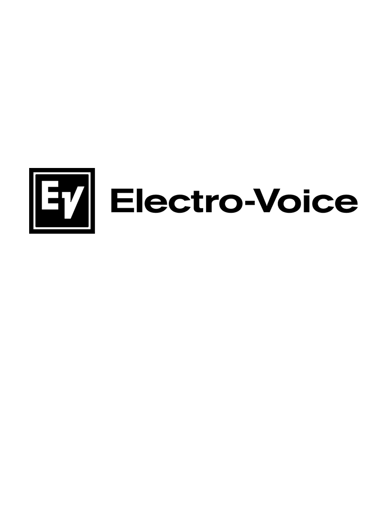 ElectroVoice M_EVC112264B - Altavoz Pasivo 2 vías 15" / Dispersión 60° x 45° / 300W / Negro / EVC