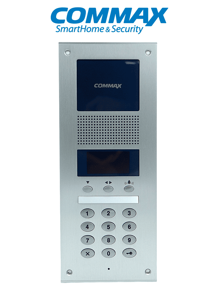 COMMAX DR2AG - Audioportero Departamental, Soporta 2 Estaciones de Guardia, 1000 Auriculares