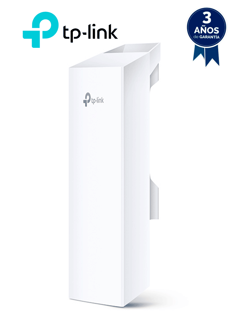 [CPE210] TP-LINK CPE210 - Radio CPE para exteriores con antena integrada de 9dBi en 2.4GHz a 300Mbps, MIMO 2x2, Pharos MAXtream TDMA, Modos: AP, Cliente, Router AP, Cliente Router AP (WISP)