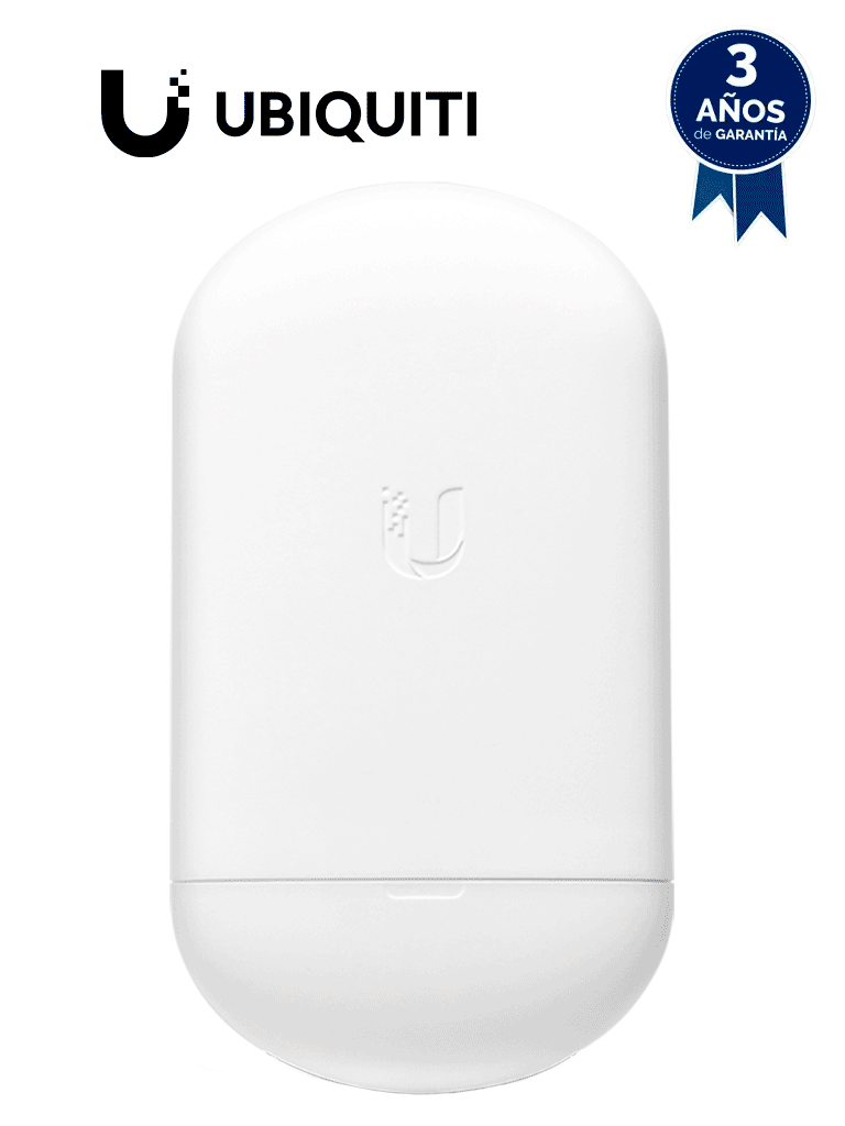 [LOCO5AC] UBIQUITI NANOSTATION AC LOCO5AC- Radio con Antena Integrada AirMax AC 5.8GHz para uso en exteriores, con tecnología MIMO. Cuenta con una antena panel de 13dBi y una potencia de transmisión de 25dBm. No incluye adaptador PoE.