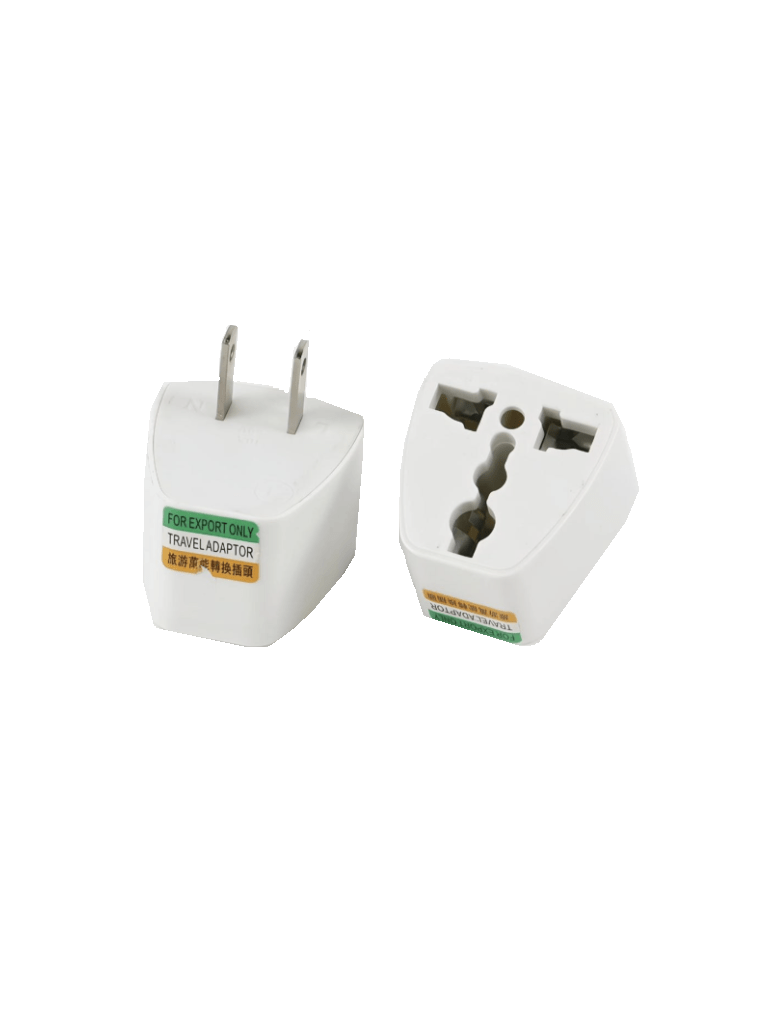 TCE - ADUS003 - Clavija adaptador de enchufe europeo a americano / 10 Amp / 250 Volts