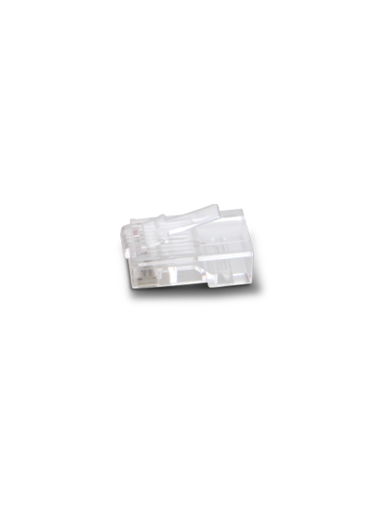 [S901A] SAXXON S901A - Conector plug RJ45 para cable UTP / CAT5E / Paquete 100 piezas/ 15 Micras