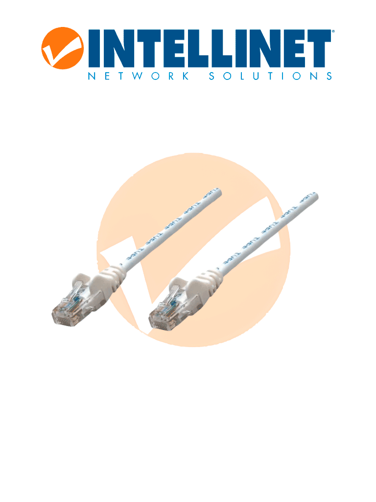 [341943] INTELLINET 341943 - Cable de red, Cat6, UTP RJ45 Macho / RJ45 Macho, 1.0 m, Blanco