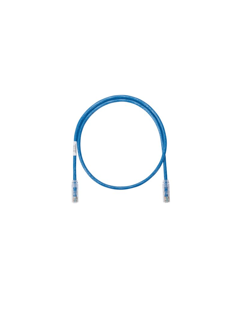 [NK6PC3BUY] PANDUIT NK6PC3BUY - Patch Cord / Net Key / Cable de Parcheo / UTP / Con plug modular en cada extremo / Categoría 6 / 3 Pies (0.91 m) / Azul