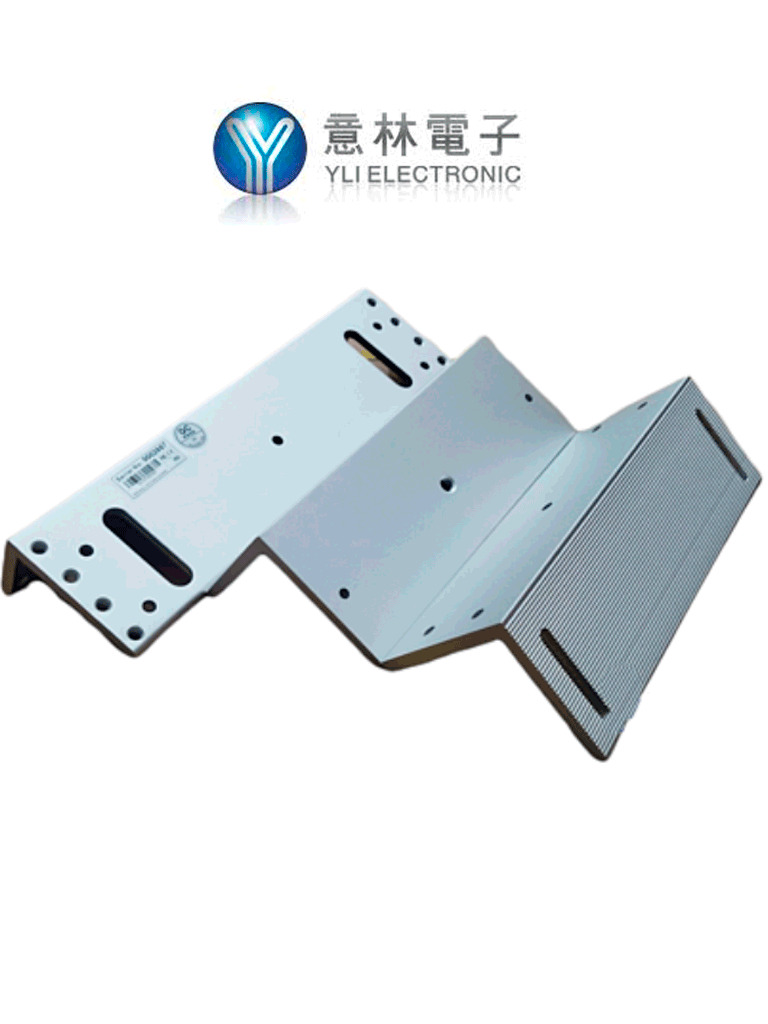 [MBK-500NZL] YLI MBK500NZL - Soporte tipo ZL para Cerradura Magnética YM500N y YM500NLED
