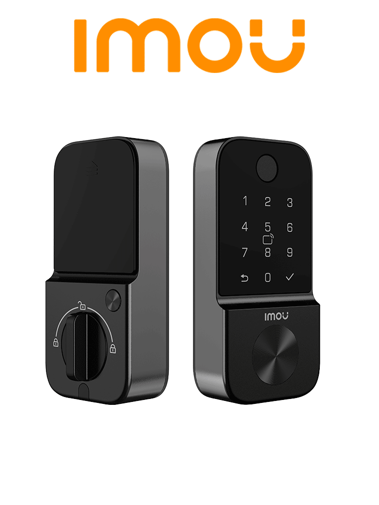 ASL-Cubo1 Cerradura Inteligente Imou, Chapa Digital, Registro de 50 Huellas, Wifi, para Exterior, Tarjeta Mifare, Constraseña de Visitante. #IMOUNEW