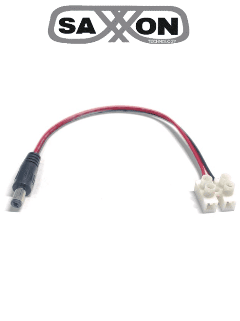 [PSUWB04] SAXXON PSUWB04 - Bolsa de 10 Conectores Macho para Alimentación de Camaras/ Cable Calibre 18 AWG/
