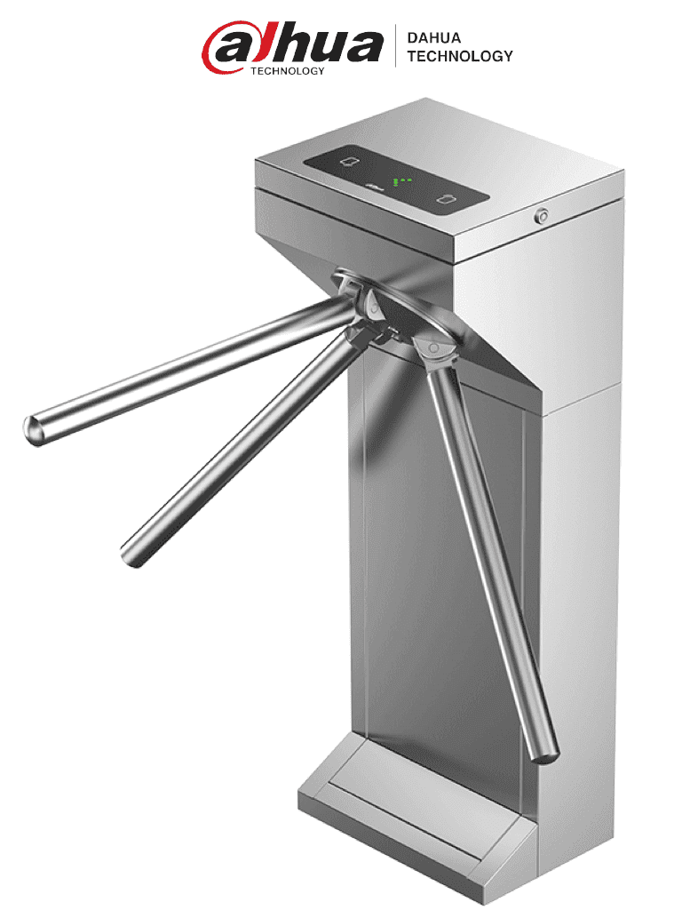 DAHUA DHI-ASGG100FL- Torniquete Bidireccional/ MCBF de 2 Millones / Fabricado en Acero Inoxidable SUS304/ Contacto Seco/ Voltaje 110-240 VAC/ Compatible con Cualquier control de Acceso/ Uso Interior #CAA