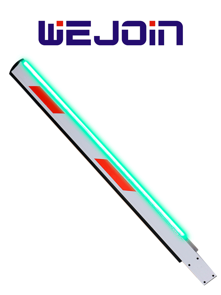WEJOIN WJLBM3R - Brazo recto derecha LED tipo rectangular de 3 metros / Compatible con barrera LED derecha