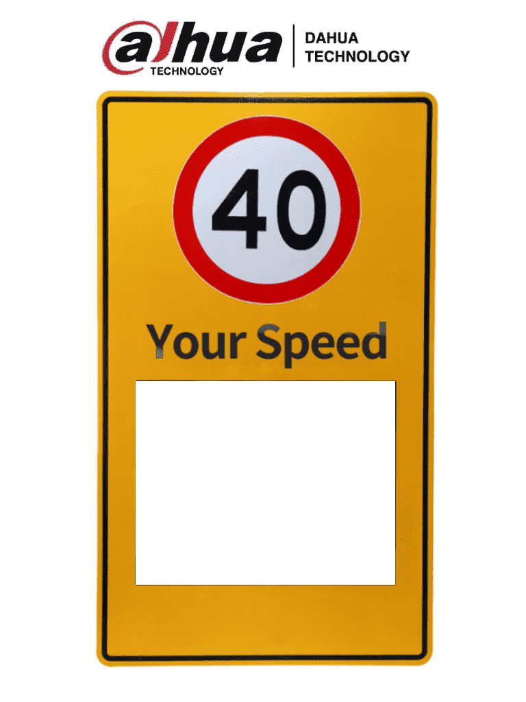 DAHUA DHI-ITACS-024SA-JA60 Señales de límite de velocidad (límite de velocidad 60)