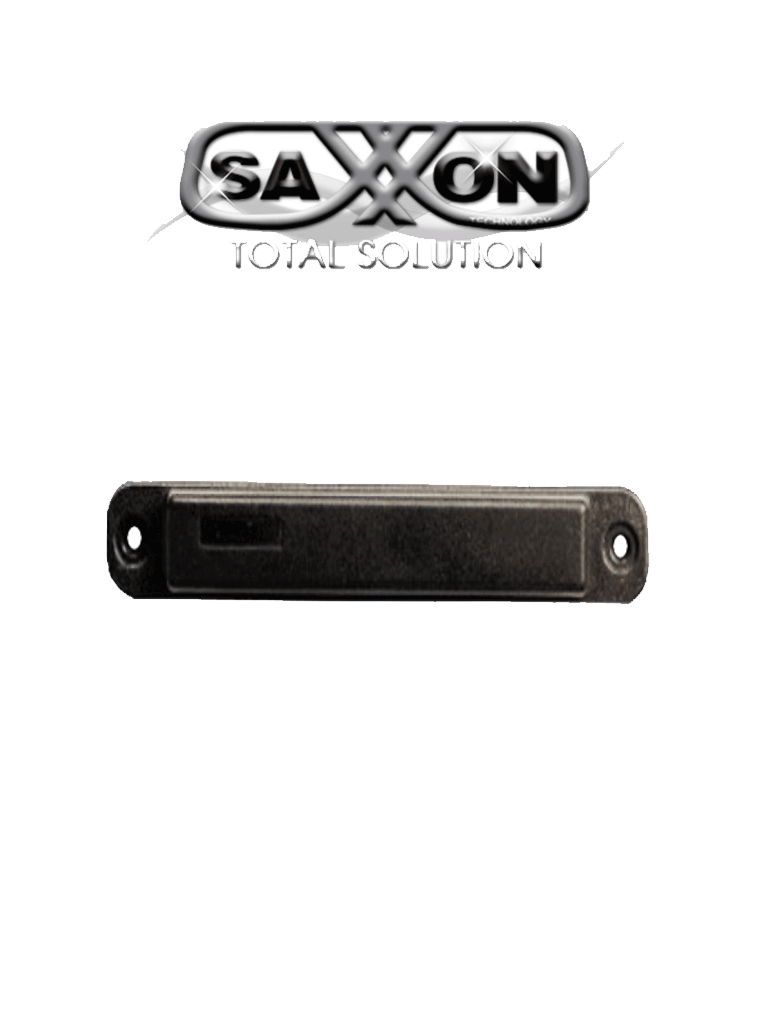 SAXXON ASCHF03 - TAG De PVC UHF / ADHERIBLE / 902 A 928MHz / 2056 Bits / ID 94 Bits / Hasta 12M / Para Exterior / Compatible con Lectoras SAXR2656 & SAXR2657