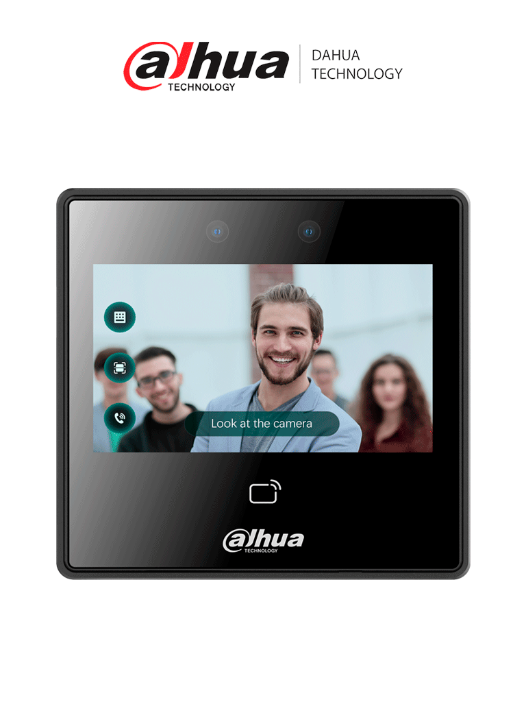 [DHI-ASI3213A-W] DAHUA DHI-ASI3213A-W - Control de Acceso con Reconocimiento Facial/ Pantalla de 4.3 Pulgadas/ Soporta 3000 Rostros, Usuarios y Passwords/ 5,000 Tarjetas Mifare (IC Card)/ 50 Administradores/ 300,000 Registros/ 99.99% de Presición/ FACT