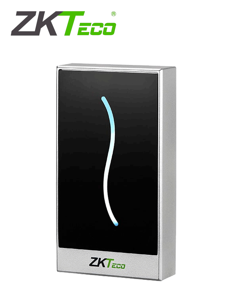 ZKTECO PROID10BE - Lector Esclavo de Tarjetas ID / Frecuencia 125 Khz/ Green Label / Conexión Wiegand 26 o 34 Ajustable / IP65 / Compatible con Paneles C3 e InBio