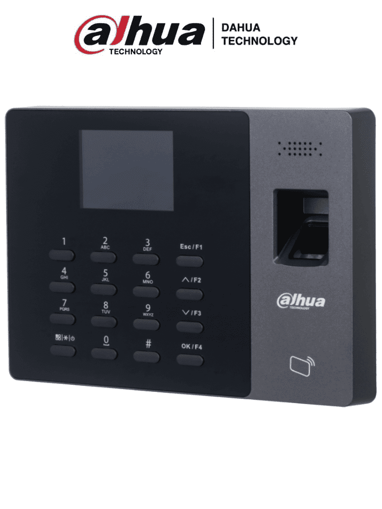 DAHUA DHI-ASA2212GL-D Control de asistencia Stand Alone con tarjeta, contraseña y huellas / Batería incluída 3 horas / 3,000 tarjetas ID / 3,000 usuarios / 3,000 huellas / 100,000 Registros / conexión TCP/IP / Registro P2P y DHCP #ACO