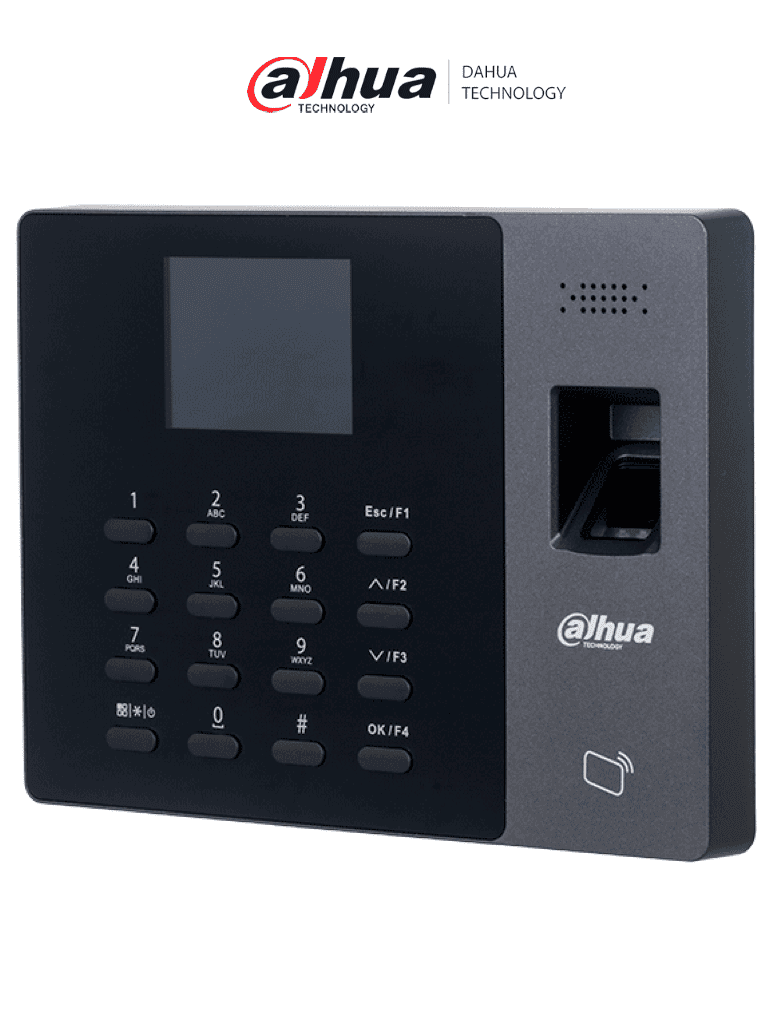 DAHUA DHI-ASA2212GL-MEW Control de Asistencia y Acceso Simple con Wifi, Capacidad 3,000 Huellas, 3,000 Tarjetas ID 125 Khz/ Mifare 13.56 Mhz, 100,000 Registros, Descarga de Datos por USB, Incluye Batería de Respaldo / #HotSaleDHACC #AHS