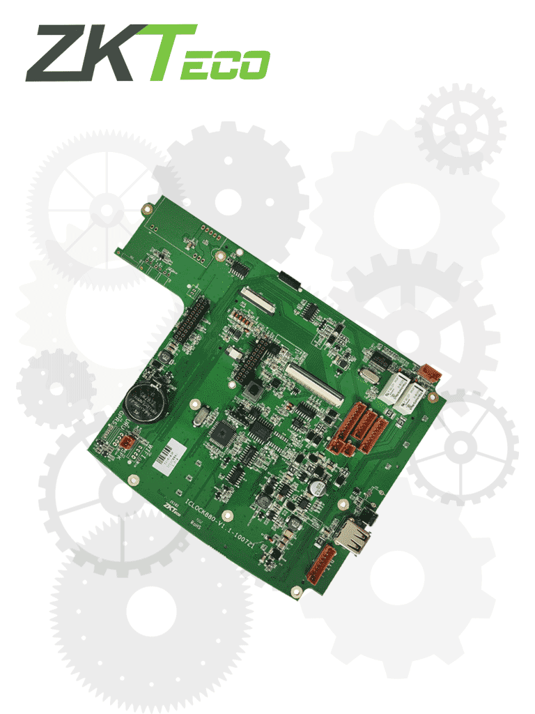 [MAINBOARD-usedforiclock880] ZK -TARJETA PRINCIPAL PARA MODELO ICLOCK880 CLAVE 74078