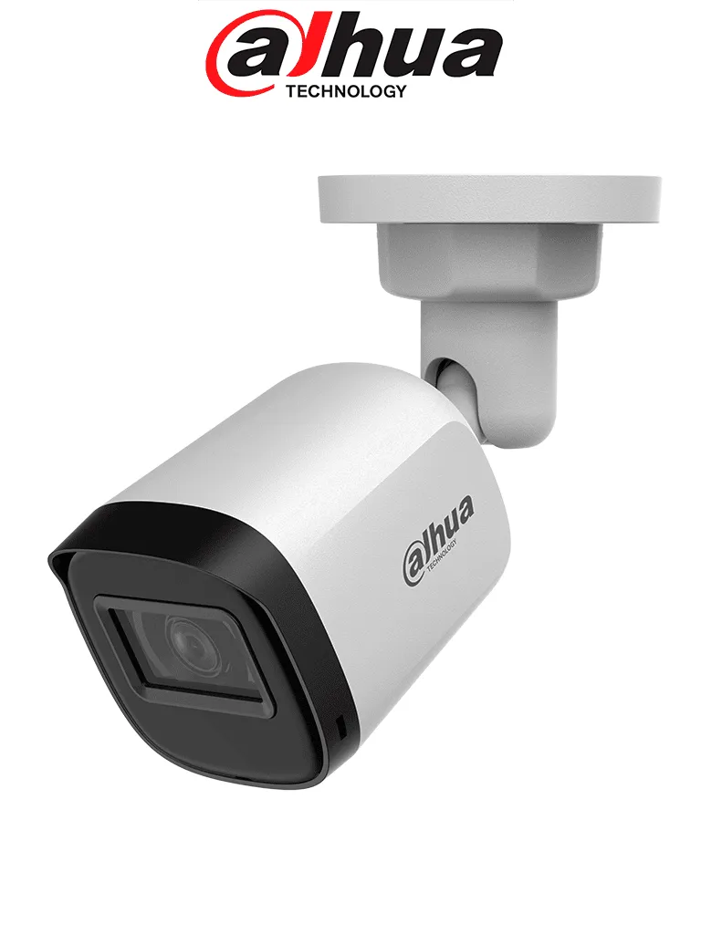 DAHUA HAC-B1A21N-U-28 - Camara Bullet de 2 Megapixeles/ Lente de 2.8 mm/ 30 Metros de IR/ 100 Grados de Apertura/ IP67/ Soporta: CVI/TVI/AHD y CVBS/ #CooperU #CC