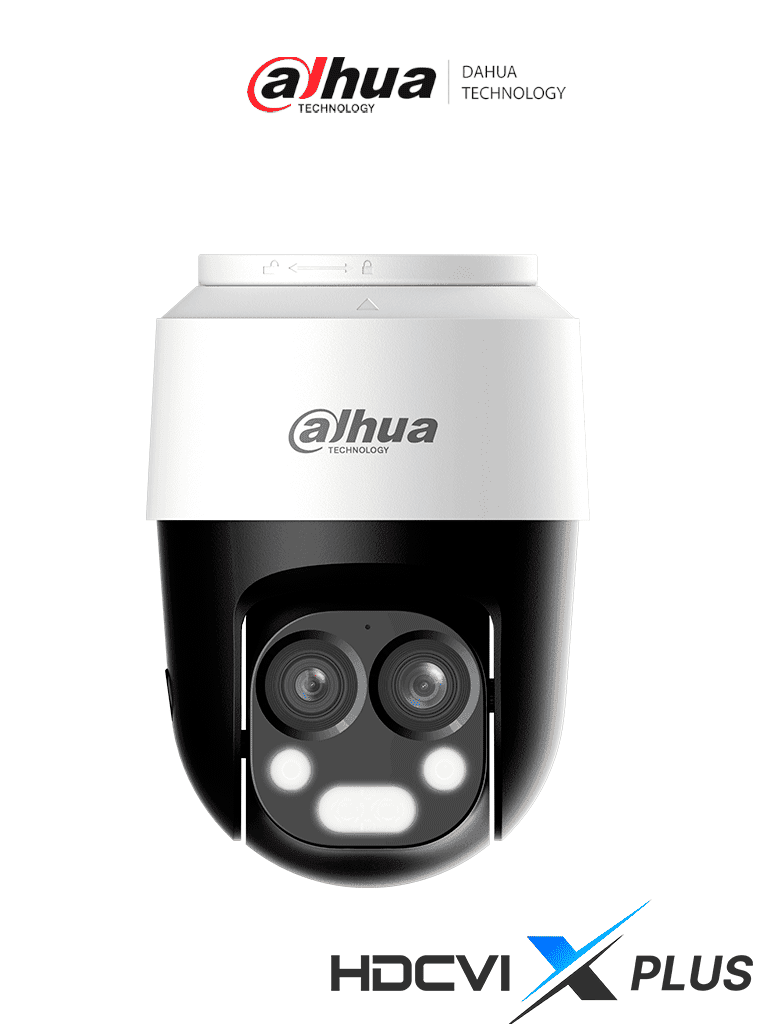 DAHUA HAC-PT1200B-IL-A-E2Z - Cámara PT Dual de 2 Megapíxeles/ HDCVI X PLUS/ 6x Zoom Hibrido 2 Lentes/ Lentes de 2.8mm y 6mm/ Angulo de 109 y 47.2 mm/ Iluminador Dual Inteligente 50 Mts/ Micrófono Integrado/ Super Adapt/ IP66/ #LoNuevo #MCI1 #DP #BFPT
