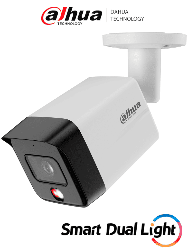 DAHUA DH-IPC-HFW1639TC-A-IL - Cámara IP Bullet de 6 Megapixeles/Iluminador Dual Inteligente/ WizSense/ Lente de 2.8mm/ 95 Grados de Apertura/ IR de 30 Metros/ SMD / Micrófono Integrado/ WDR Real de 120 dB/ IP67/ PoE/ #LoNuevo #NFin #ILDDAFE