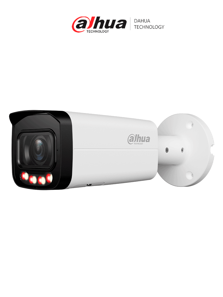DAHUA DH-IPC-HFW2549TP-ZAS-IL-27135 - Cámara Bullet IP de 5MP con iluminador dual inteligente Full Color y tecnología WizSense. Cuenta con micrófono integrado, clasificación IP67 y ofrece imágenes claras y nítidas.