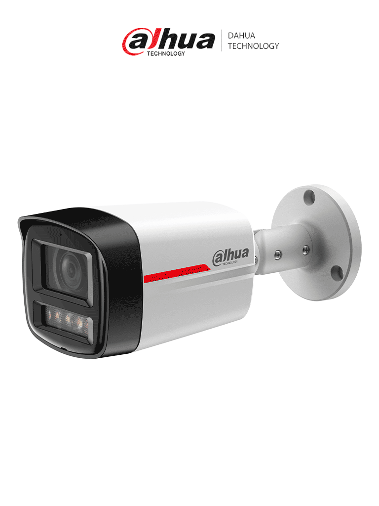 DAHUA DH-IPC-HFW2849TL-S-PRO Cámara IP Bullet de 8MP/ WizColor /WizSense/ Lente 2.8mm/ SMD Plus/ Protección perimetral/ IP67/ PoE/ Ranura MicroSD